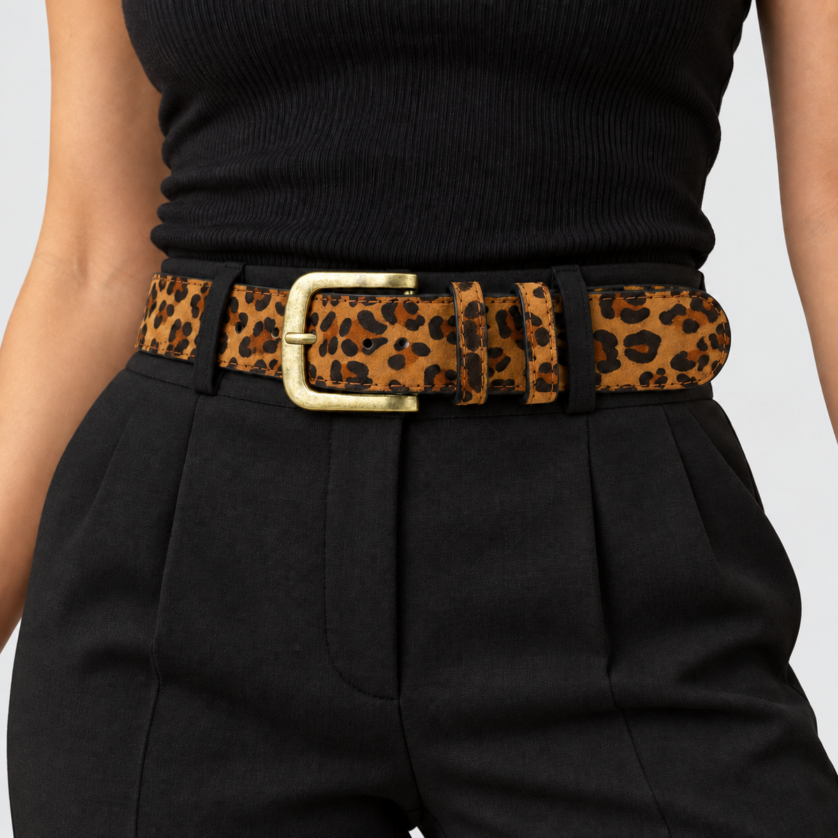 Lioré Sabine Leopard Premium Vegan Leather